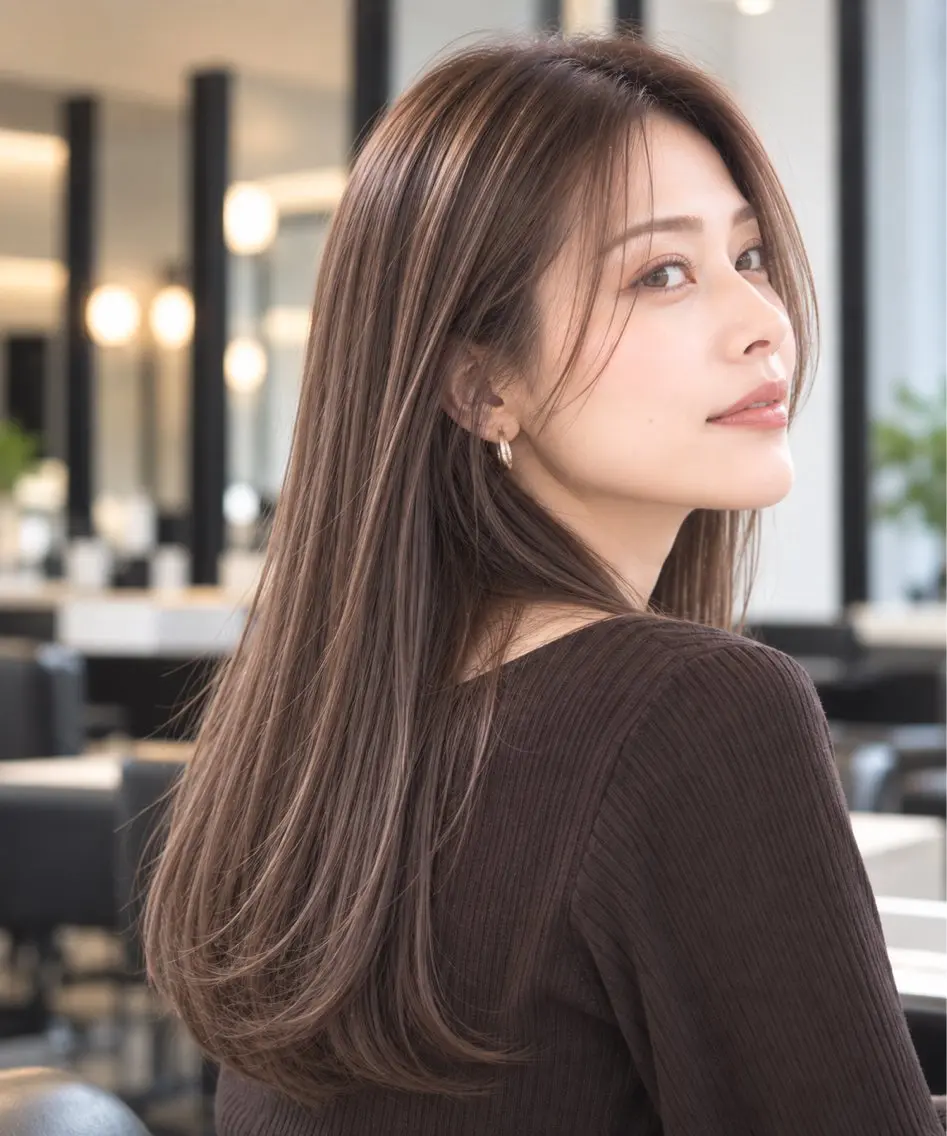 ロング カット トリートメント 西山竜一 /垢抜け大人髪のヘアスタイル