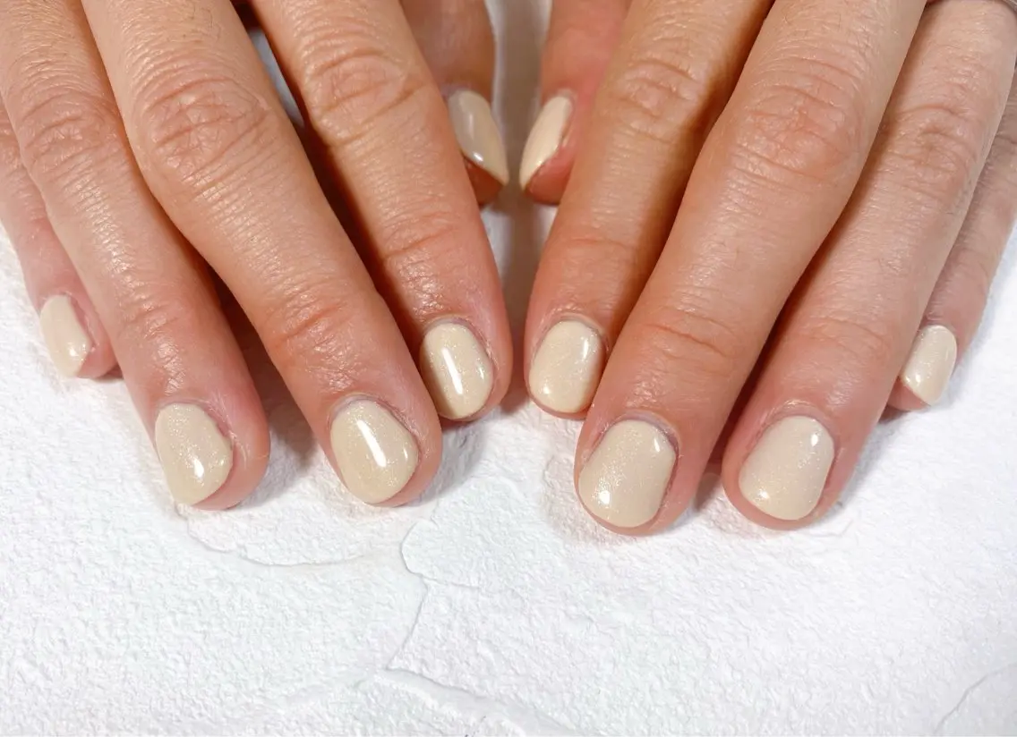 ネイル オーロラネイル フットネイル フレンチネイル ジェルネイル 韓国ネイル ハンドネイル kiki nail たまプラーザのネイルデザイン