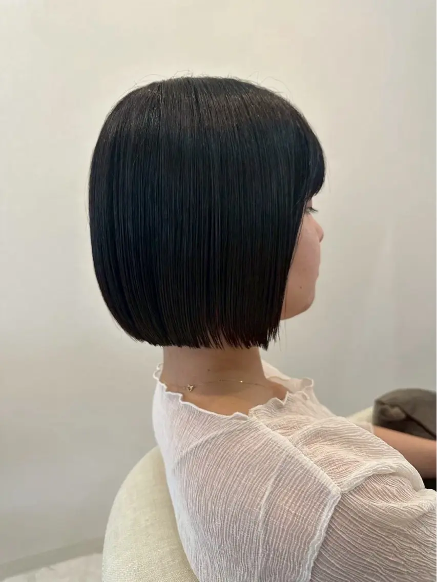 カラー 大谷 真央のヘアスタイル