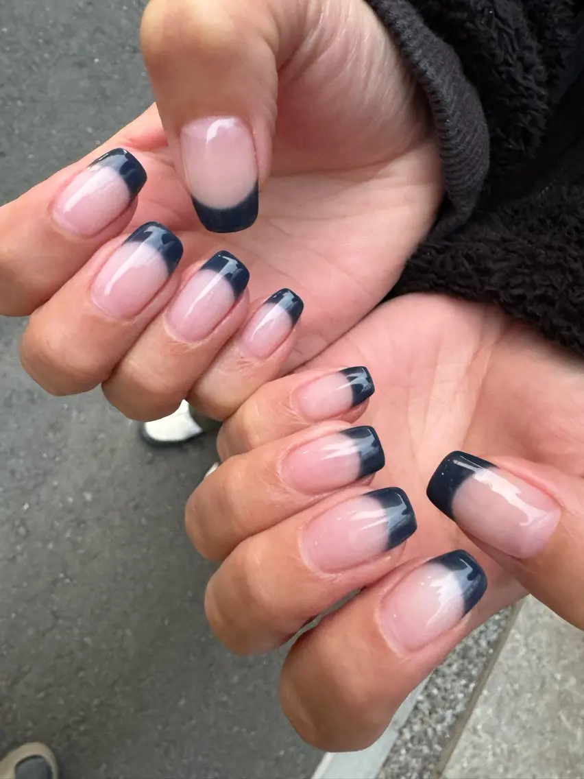 ネイル アートネイル フレンチネイル 韓国ネイル マグネットネイル 持ち込み MH_ Nailのネイルデザイン