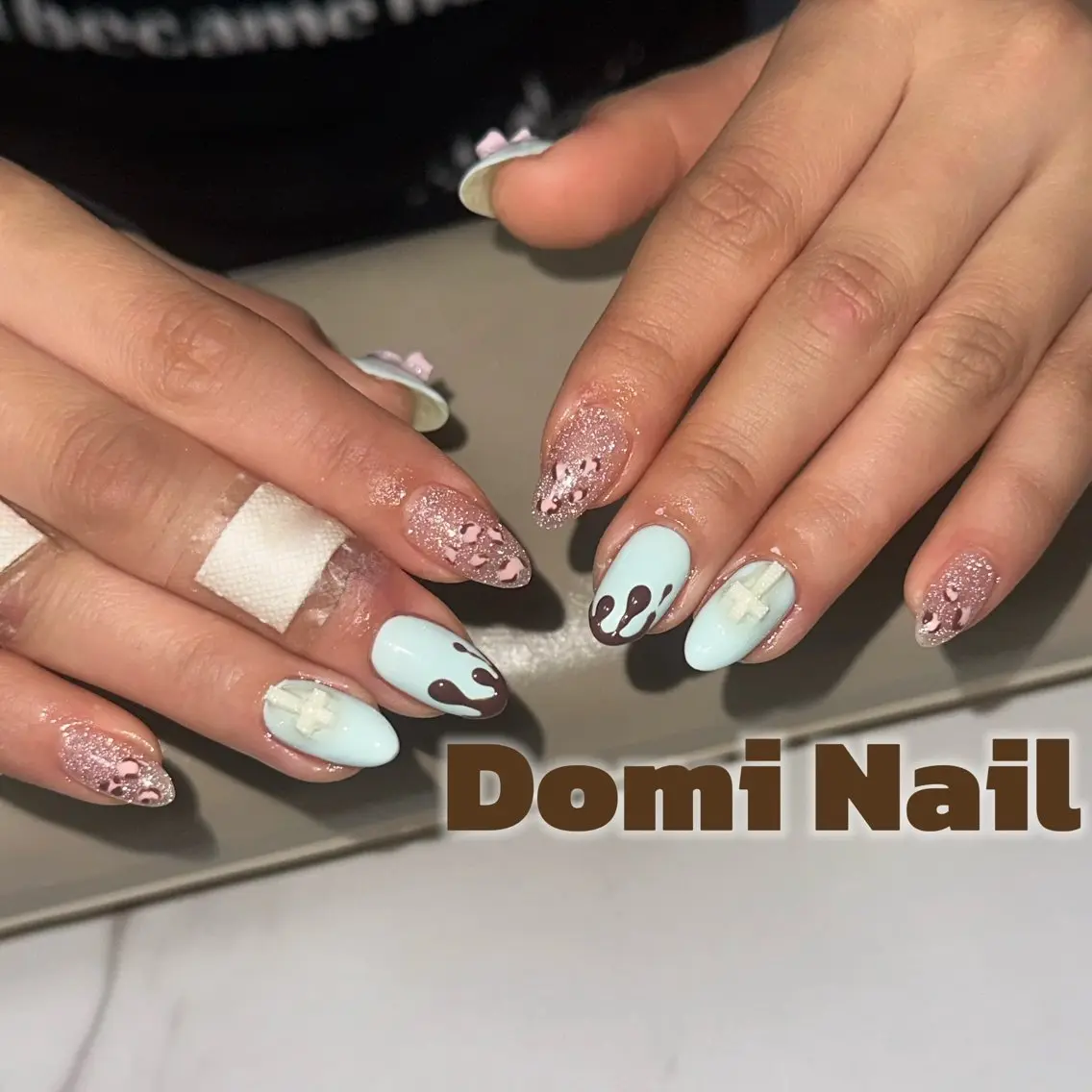ネイル ハンドネイル フットネイル Domi Nail Salonのネイルデザイン