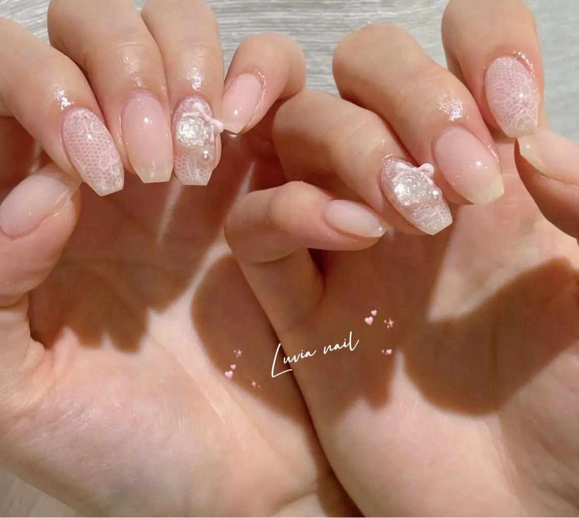 ネイル ハンドネイル 🧸Luvia nail✨のネイルデザイン
