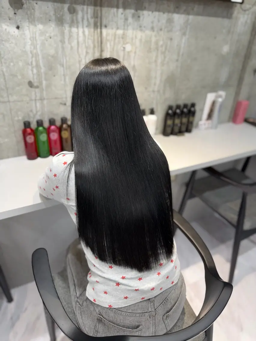 ロング カラー ヘアアレンジ メンズ カット ヘアカラー トリートメント 艶髪/髪質改善/縮毛 masae🌼のヘアスタイル