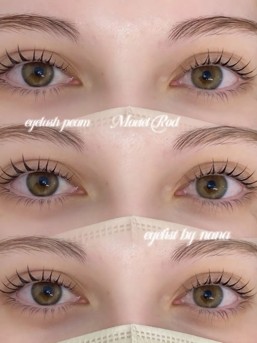 マツエク・マツパ マツパ THE BALM🎀 神楽坂/池原˚✧₊⁎のマツエク・マツパデザイン