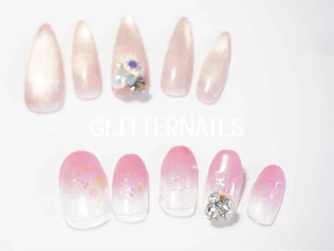 ネイル glitter na ils AYAのネイルデザイン