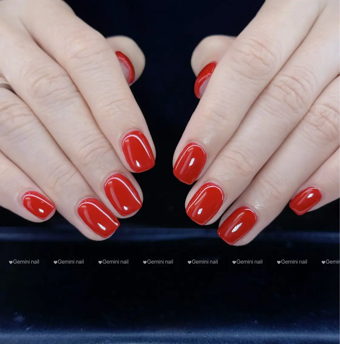 ネイル ワンカラーネイル Gemini nail.Yukiのネイルデザイン