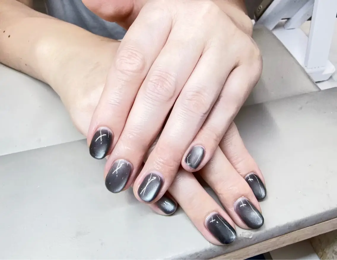 ネイル ビー玉ネイル ハンドネイル NIKO NAIL 柏のネイルデザイン