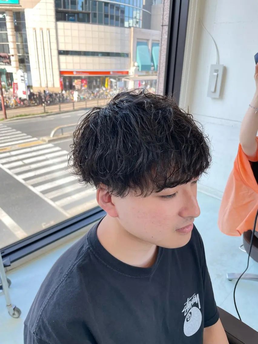 パーマ メンズ メンズパーマ ✨似合わせ特化美容師 WILL上村 拳吾のヘアスタイル