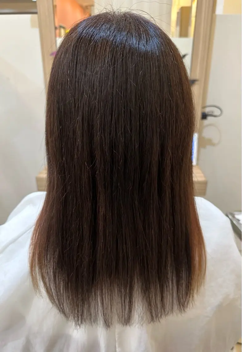 ロング ナチュラルヘア 神田一瑳のヘアスタイル