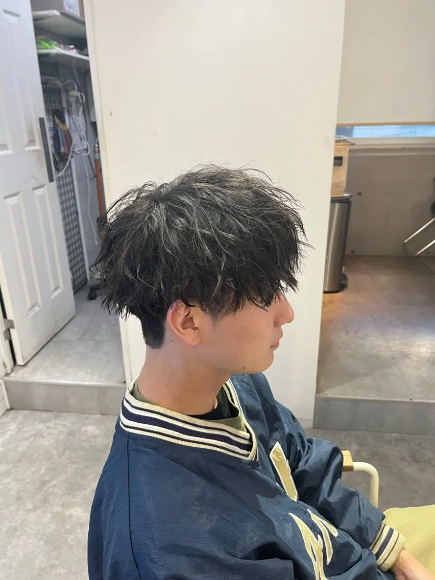 パーマ メンズ カット パーマ 🔥メンズ特化美容師 /泉壱恵🔥のヘアスタイル