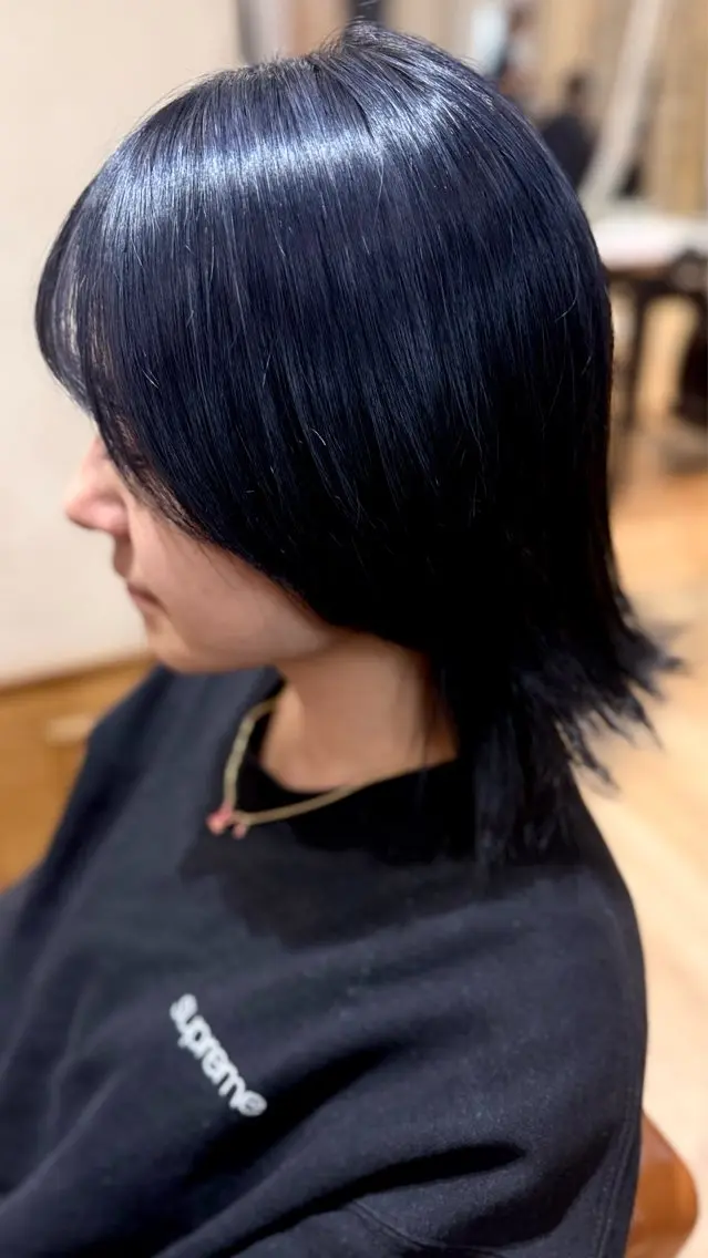 ショート ヘアカラー AROMA hair トウマのヘアスタイル