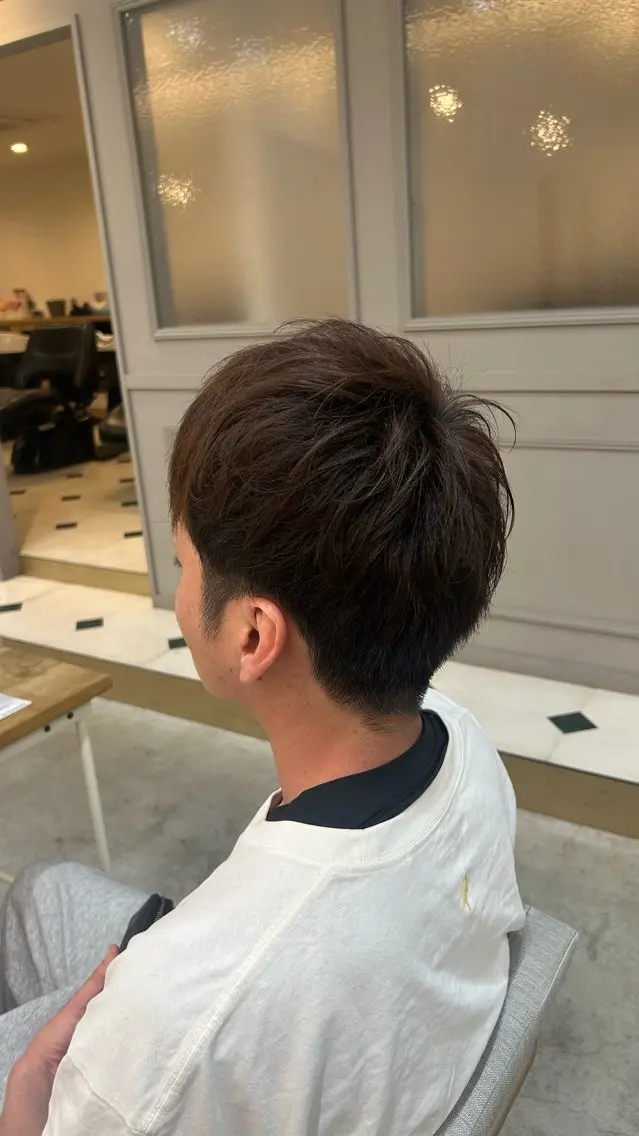 メンズ 刈り上げ 中村 仁美のヘアスタイル