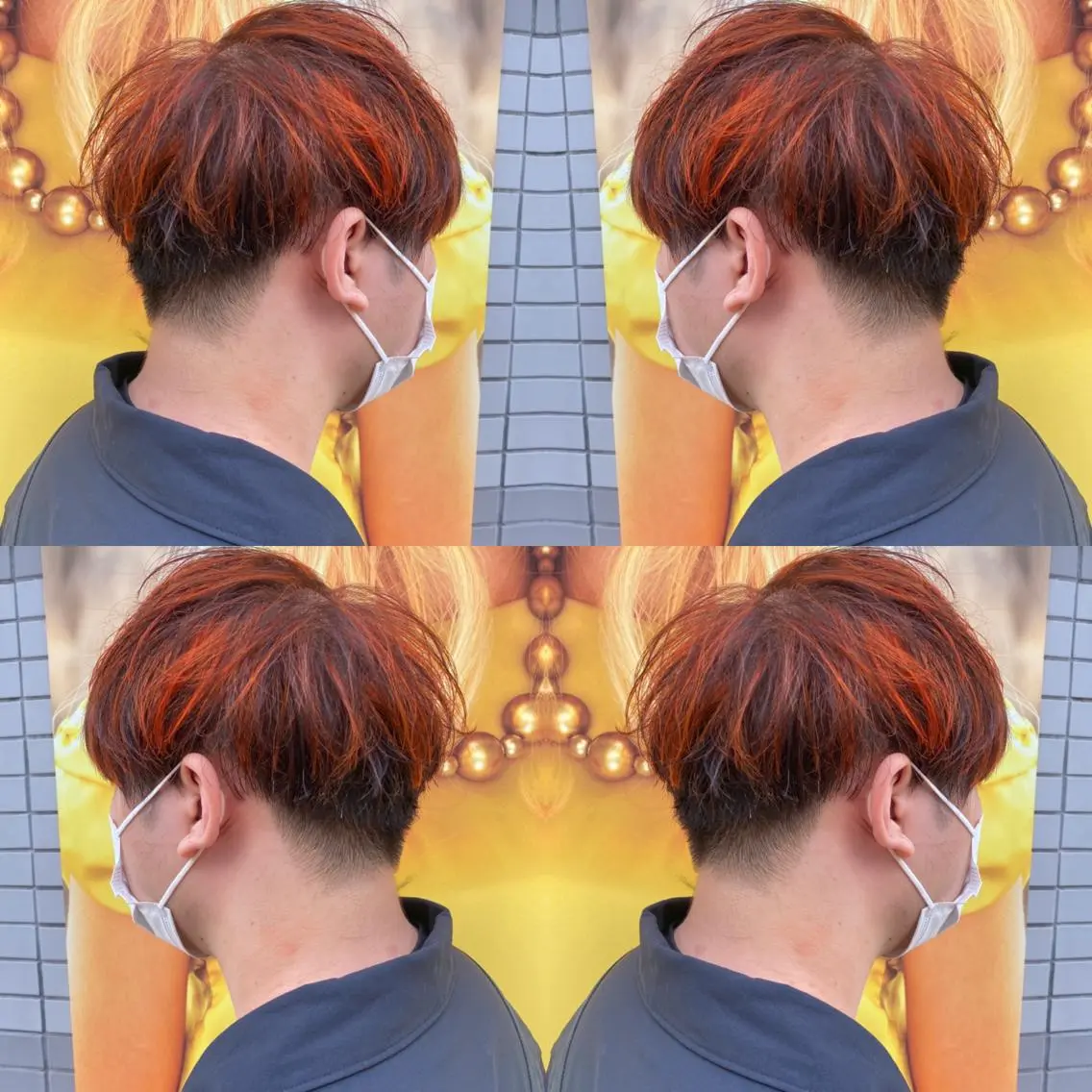 ショート ハイライト カット ヘアカラー 髪質改善カラー/店長 宮内秀峰のヘアスタイル