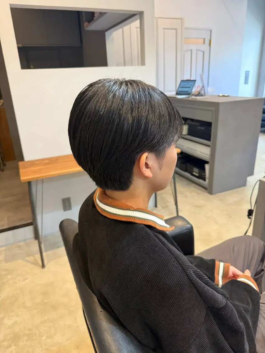 ショート メンズ Babylone 飯尾 香音のヘアスタイル