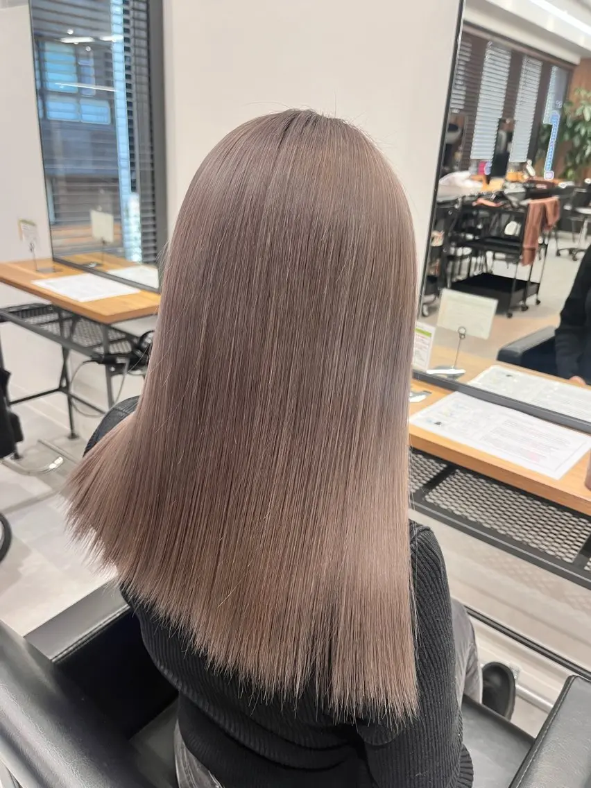 ミディアム カラー ヘアカラー トリートメント MAKO ❤️🔥NEXTのヘアスタイル
