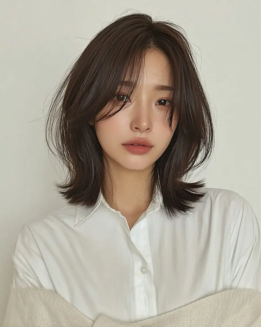 ミディアム ミディアム特化 COA 日向のヘアスタイル
