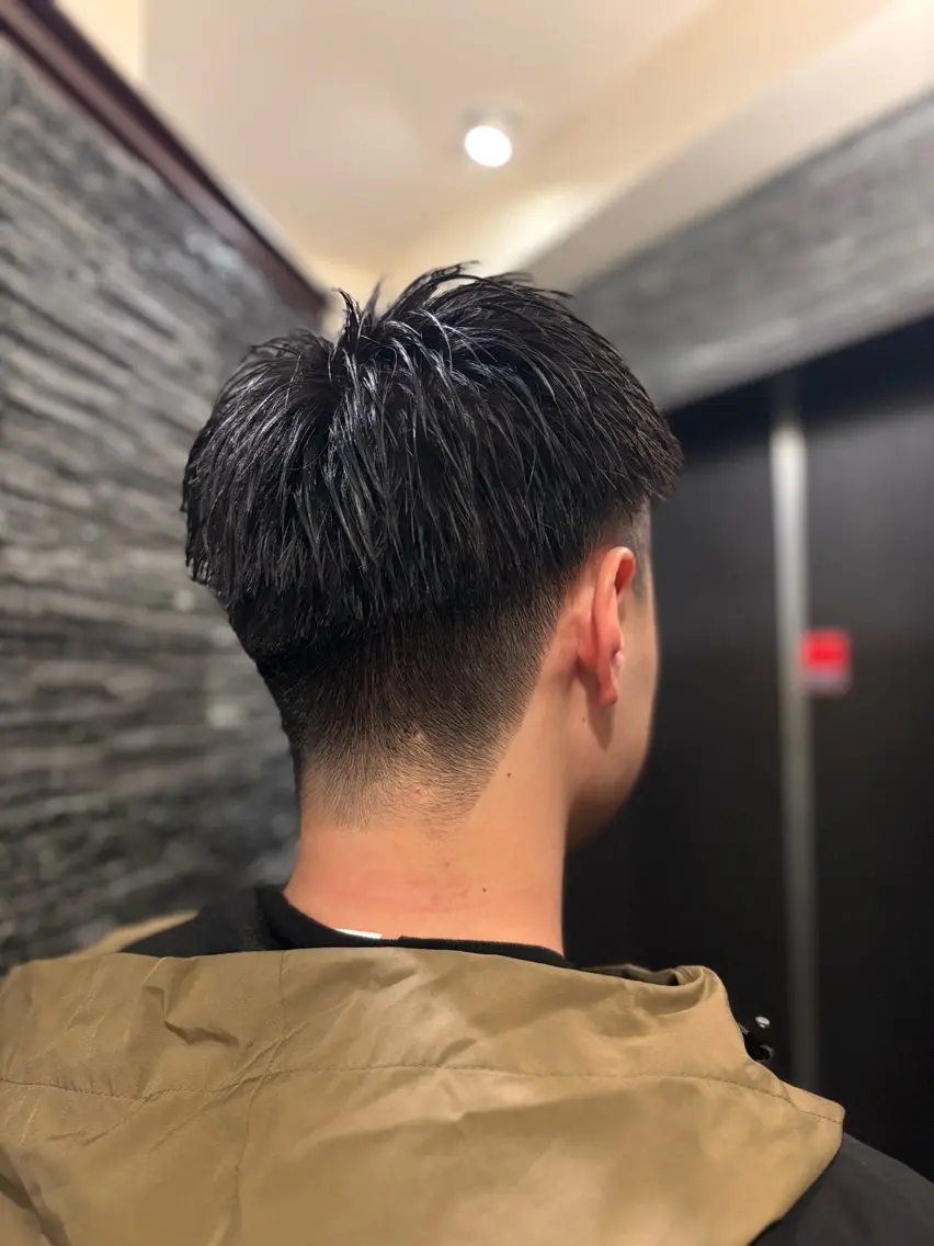 ショート メンズ フェードカット ショートヘア HIROGINZA Yukinoのヘアスタイル
