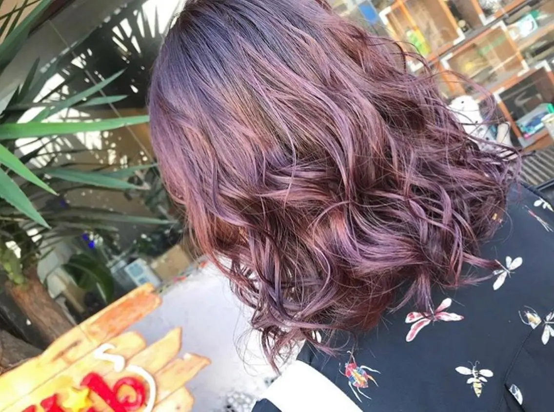 ミディアム ヘアカラー トリートメント 玉木 育実のヘアスタイル