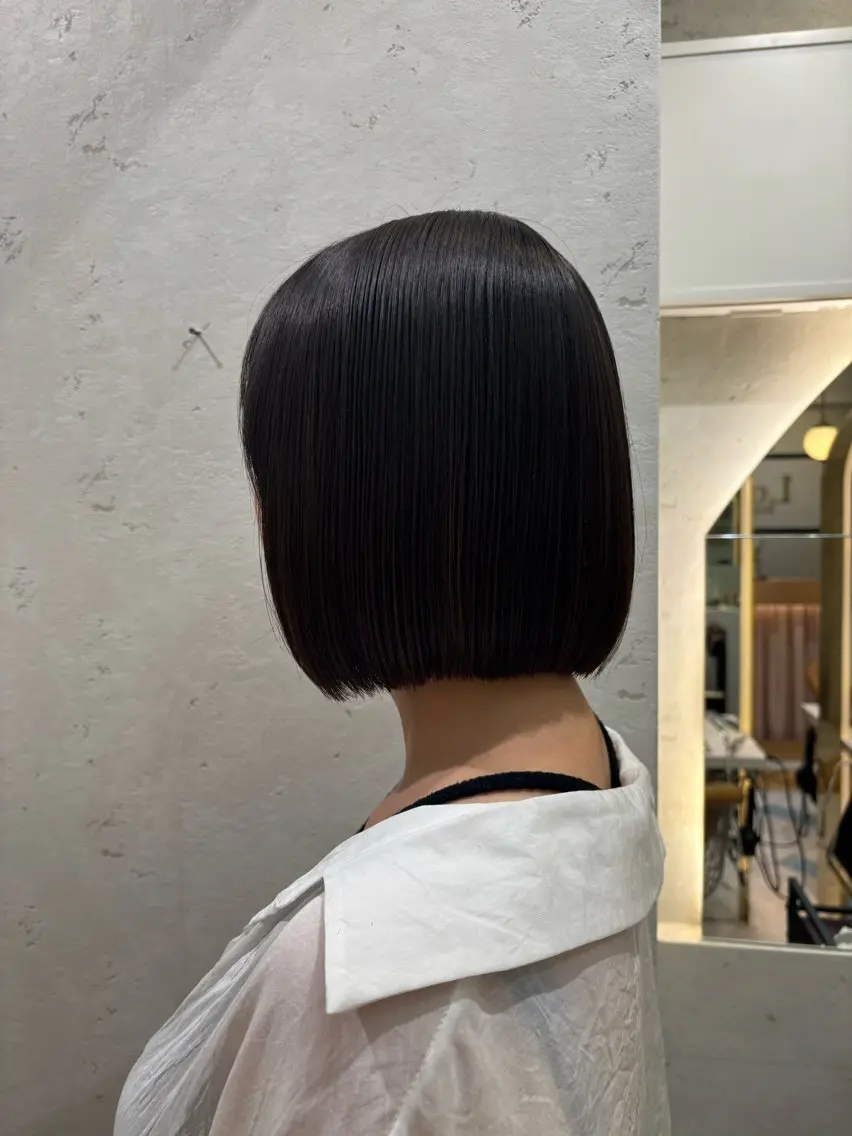 ショート ✨艶ボブ✨ 髪質改善/岡田悠斗のヘアスタイル