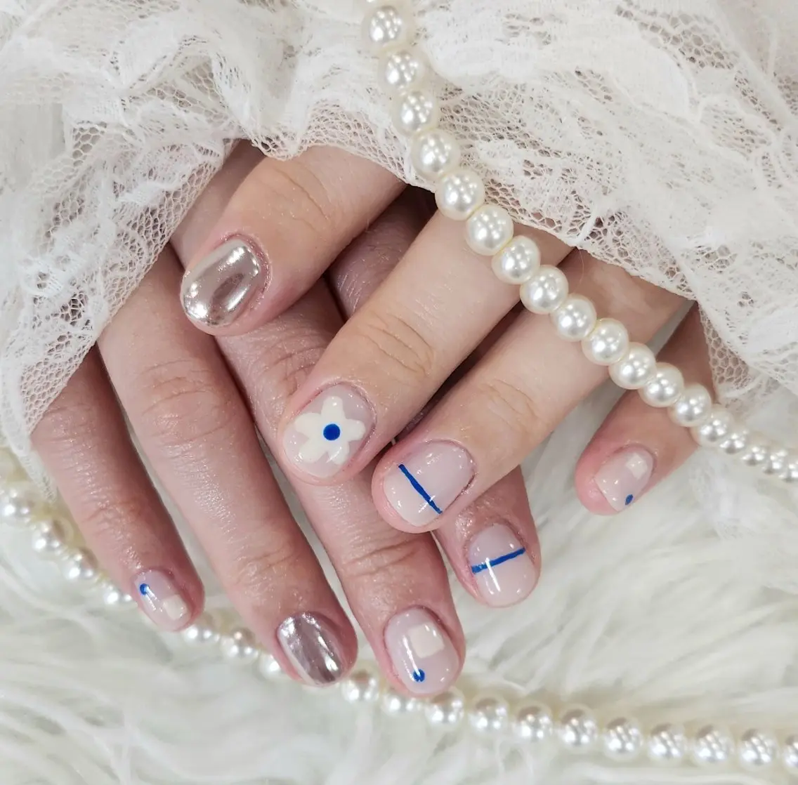 ネイル ハンドネイル MINON☆ Alet salonのネイルデザイン