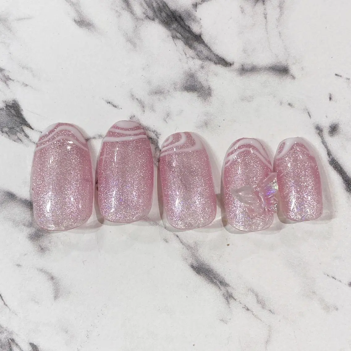 ネイル ニュアンスネイル 冬ネイル ハンドネイル Salon Ｋのネイルデザイン