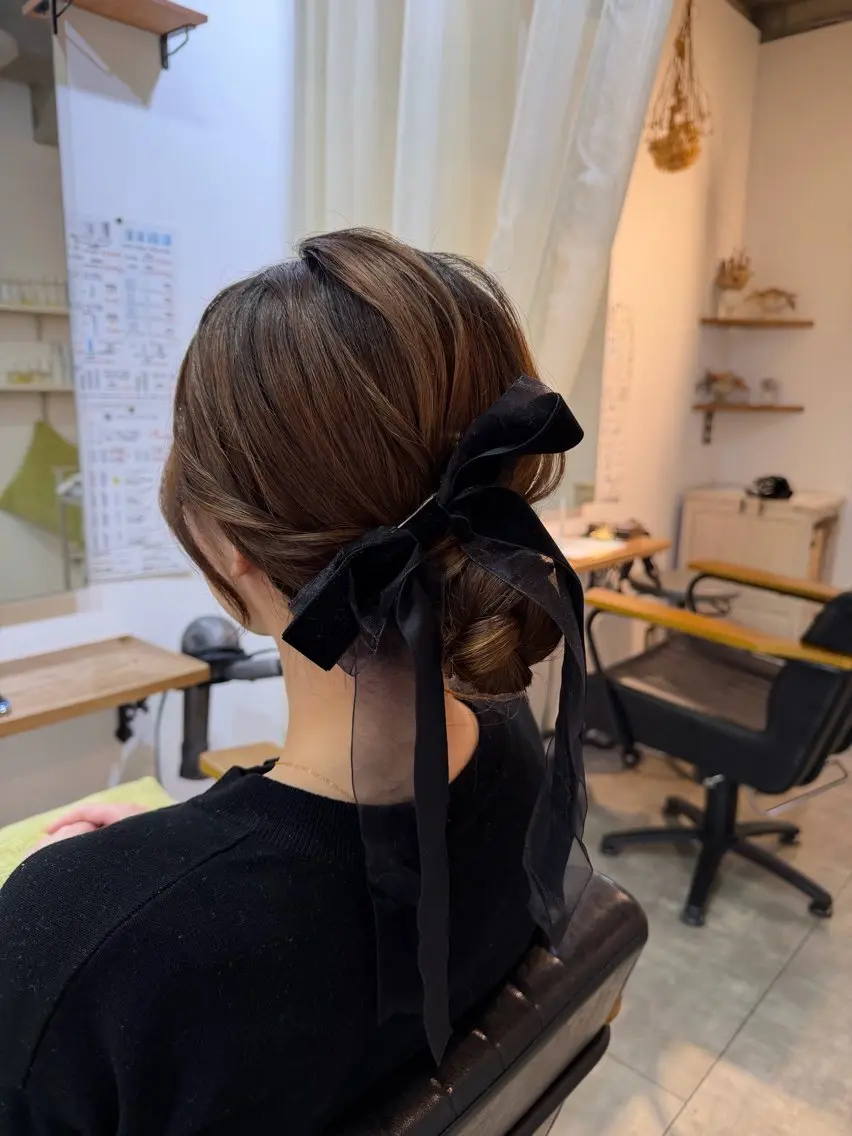 ロング ヘアセット maya マヤのヘアスタイル