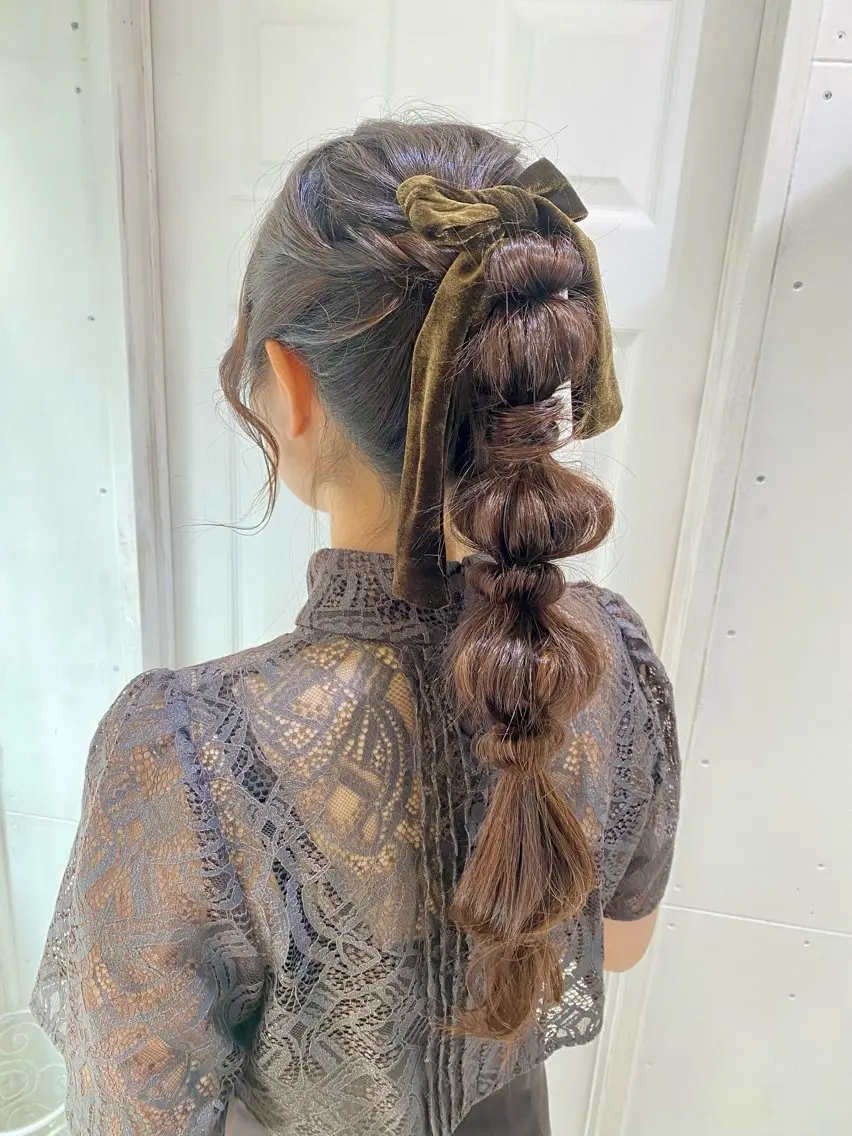 ヘアアレンジ ヘアセット uros.中目黒 moekaのヘアスタイル