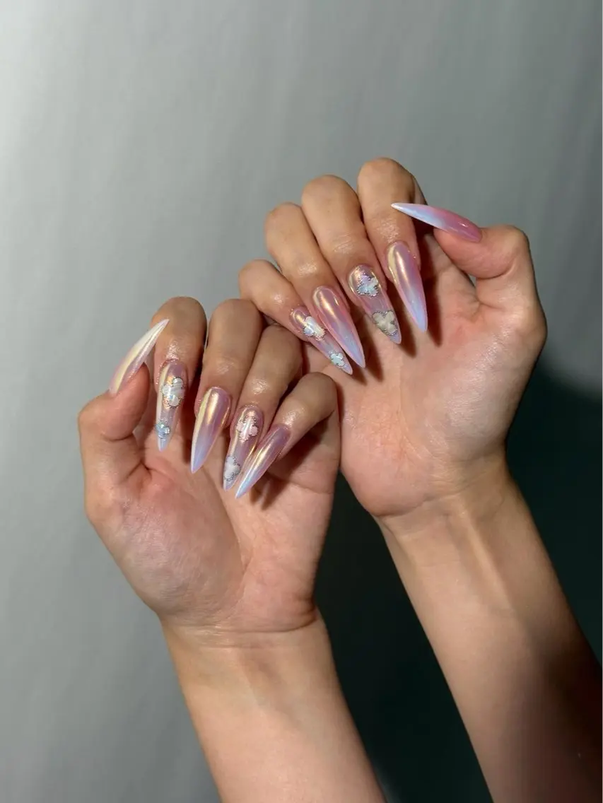 ネイル オーロラネイル ハンドネイル 【ORGAN】 nailのネイルデザイン