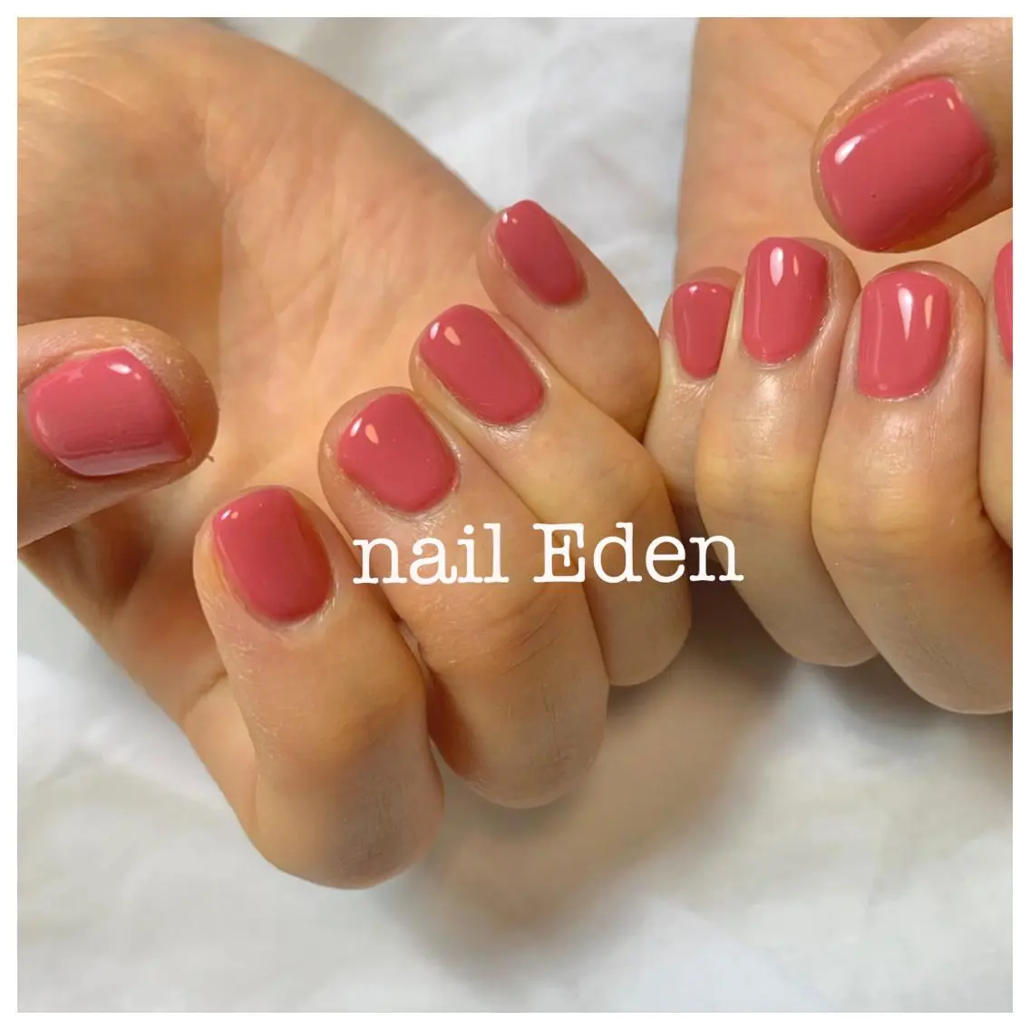 ネイル ピンク 春ネイル Eden ♾️のネイルデザイン