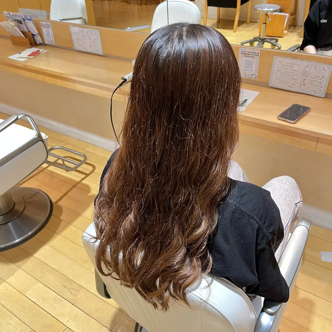 ロング パーマ デジタルパーマ 高橋 あゆみのヘアスタイル