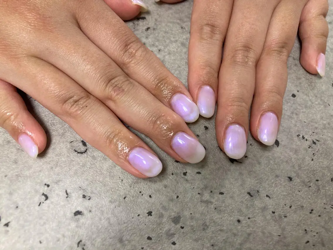 ネイル ワンカラーネイル ハンドネイル mogunail &blowのネイルデザイン