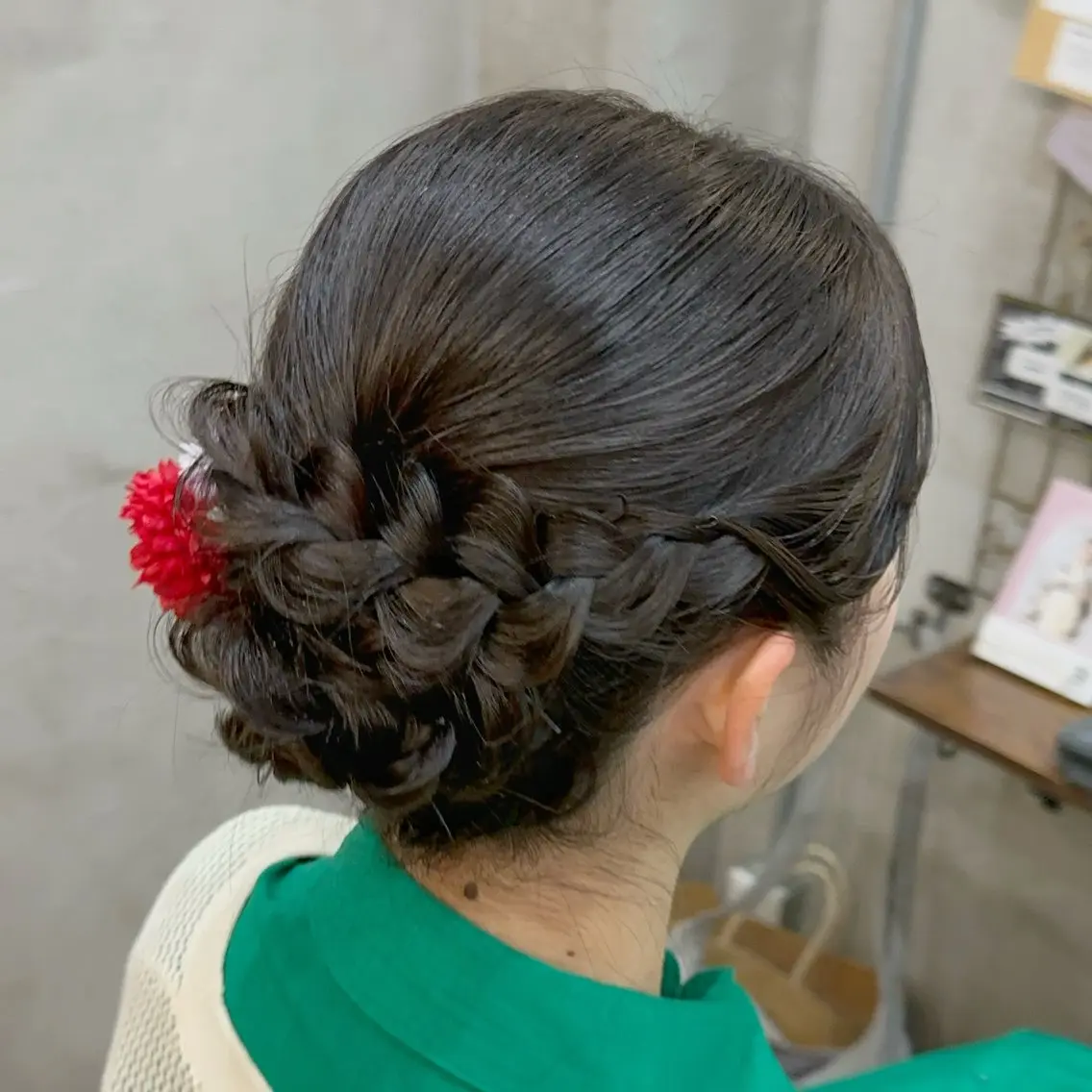 ヘアアレンジ 着物ヘア 浴衣 カット スパのヘアスタイル