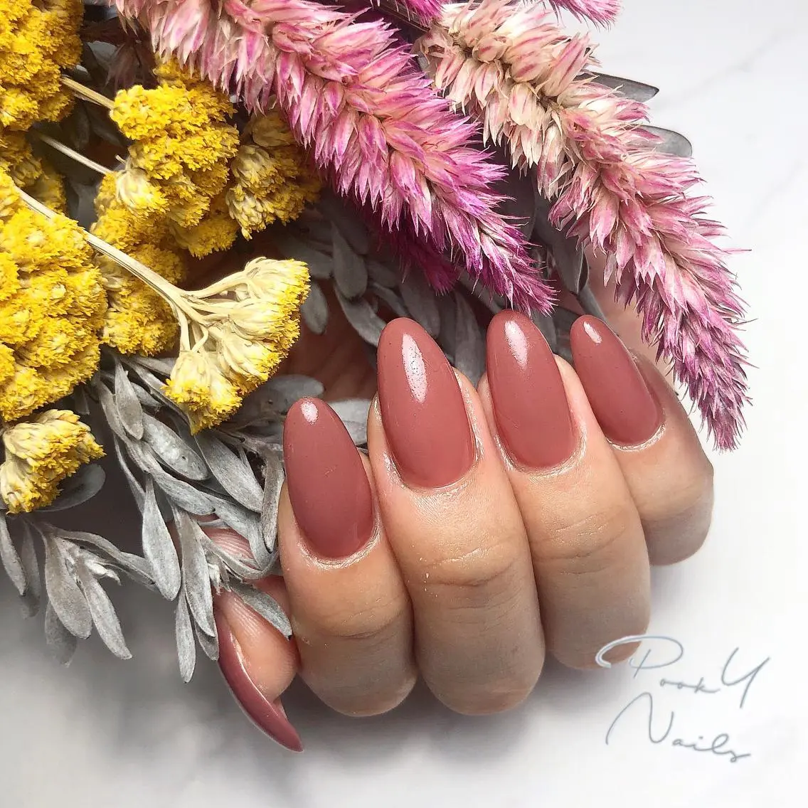 ネイル ワンカラーネイル ハンドネイル Pooky nailsのネイルデザイン