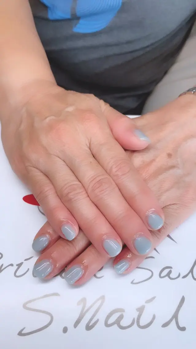 ネイル 西大分S.Nail 𓏲⋆🪸.⋆⸜🫧のネイルデザイン