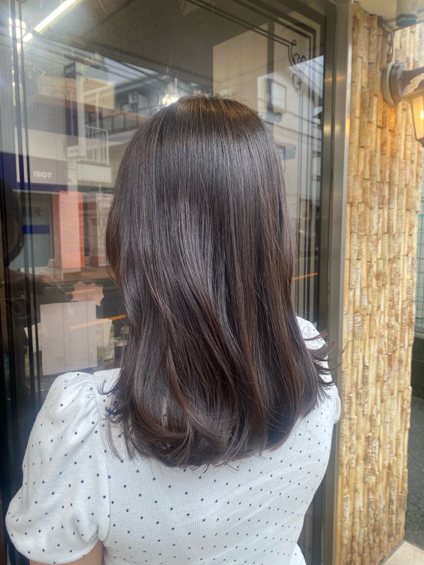 ミディアム カット 🍒Inagaki ヘッドスパ🫧のヘアスタイル