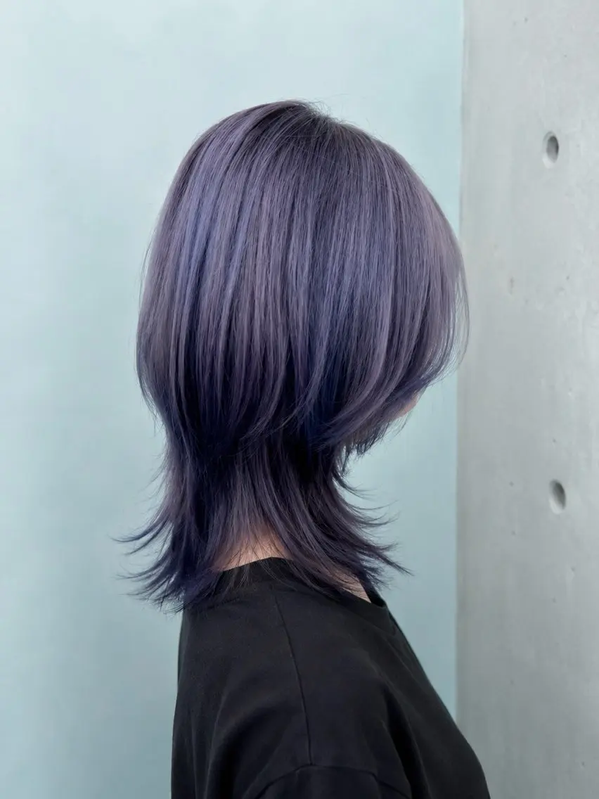 ミディアム カラー ヘアカラー トリートメント 池袋/カラー特化🎨 ロング料金なし🩵のヘアスタイル