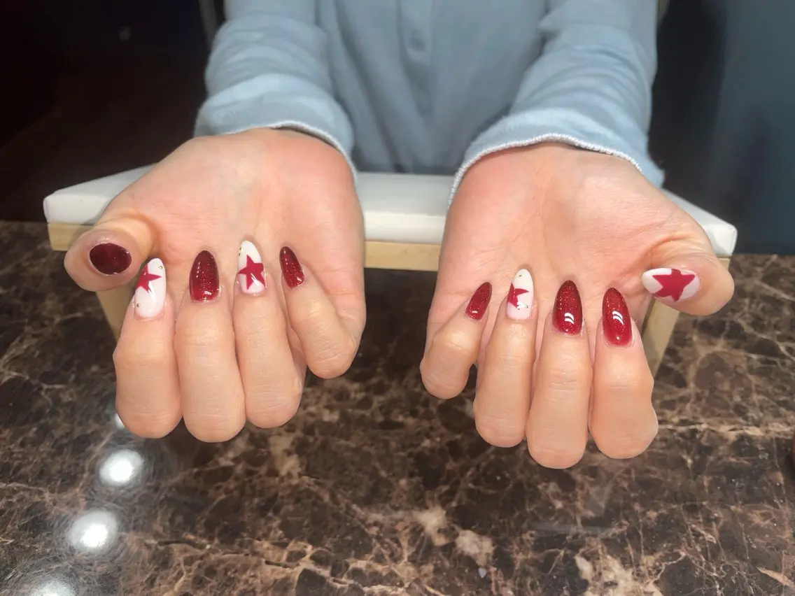 ネイル ハンドネイル IROHA NAIL 烏丸店 宝のネイルデザイン