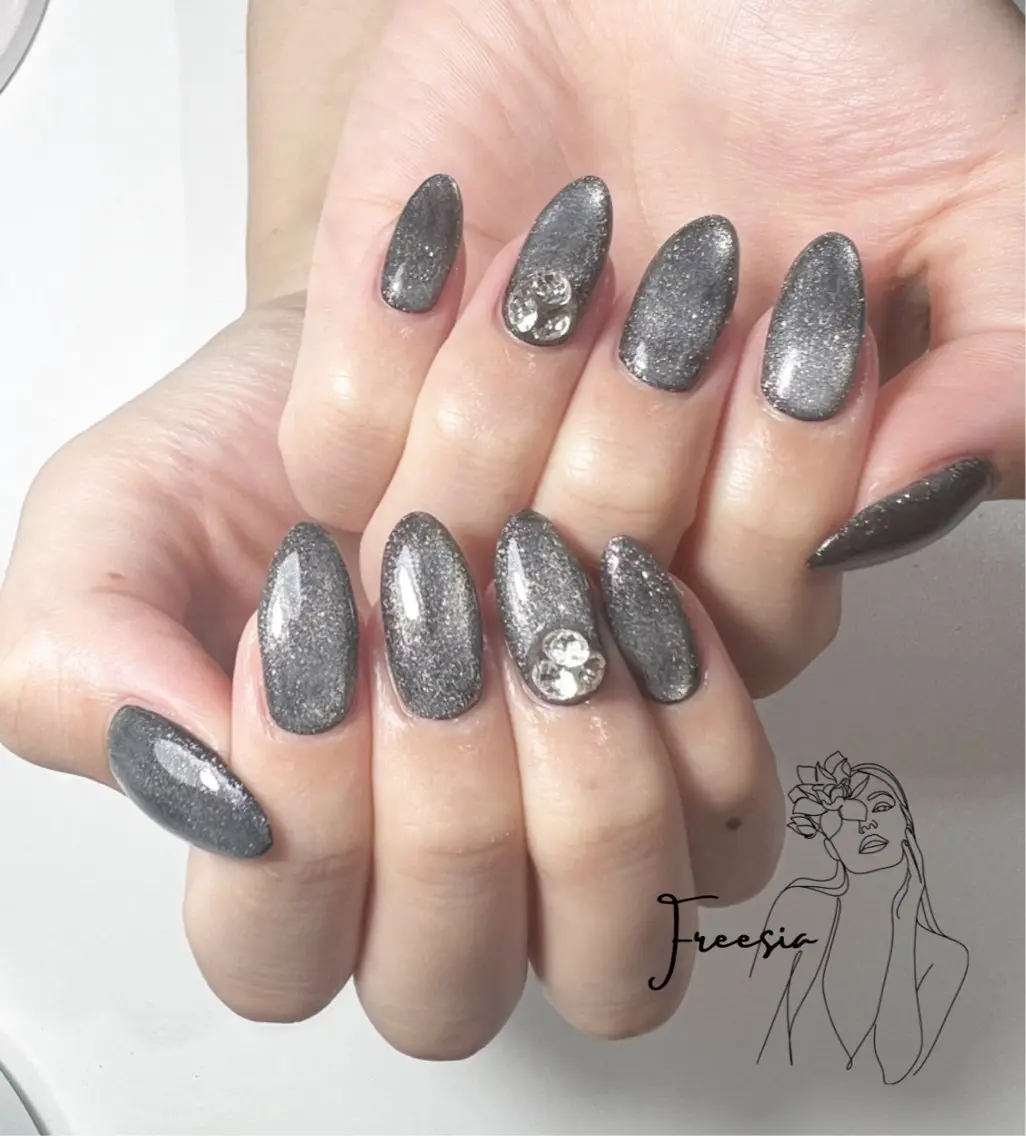 ネイル マグネットネイル hills nail /Asukaのネイルデザイン