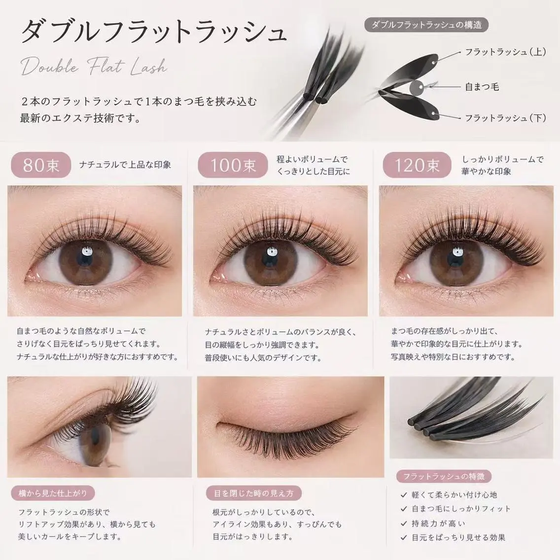 マツエク・マツパ eyelash 吉祥寺ゆりのマツエク・マツパデザイン