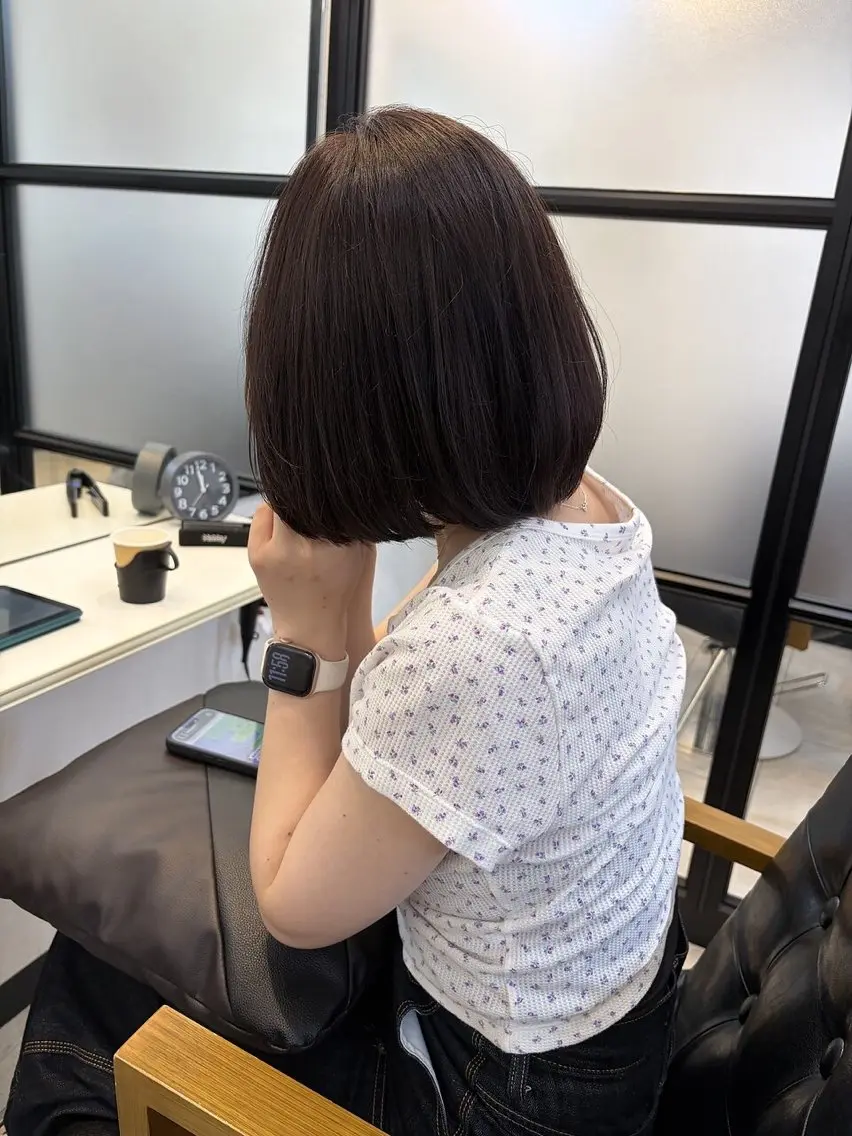 ショート 🆕似合わせデザイン カット/髪質改善✨のヘアスタイル
