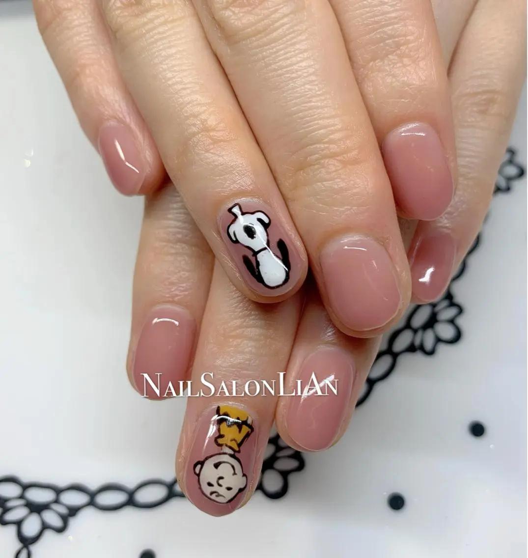 ネイル 持ち込み ハンドネイル NailSalon LiAnのネイルデザイン