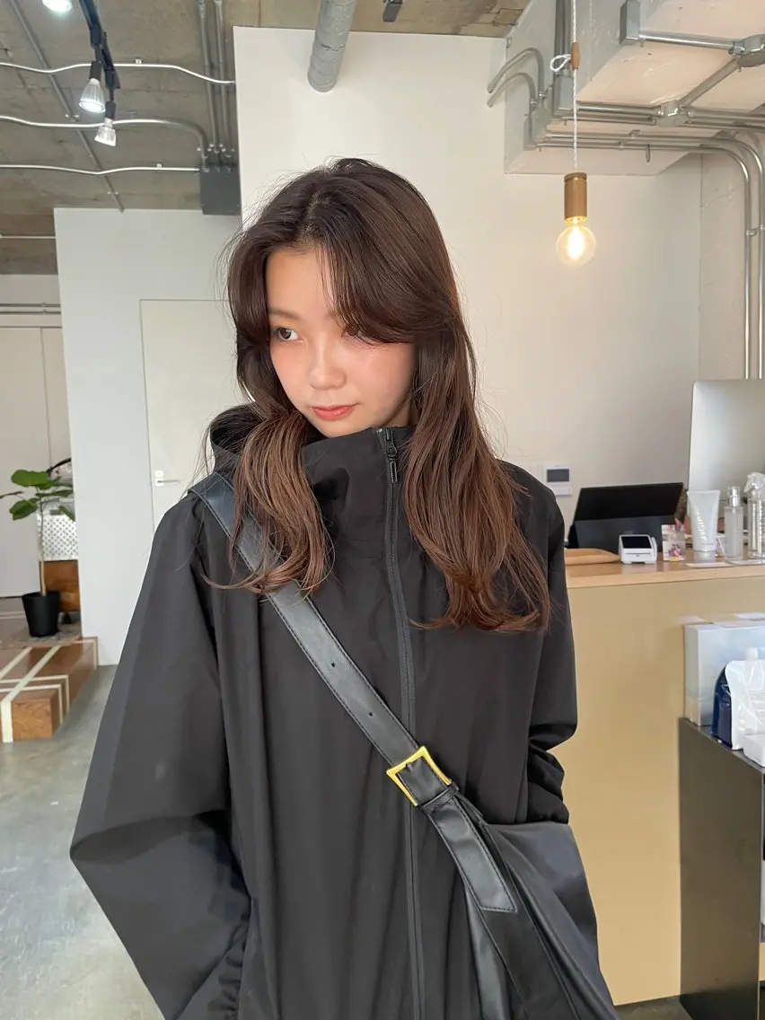 ロング 仙田 遥のヘアスタイル