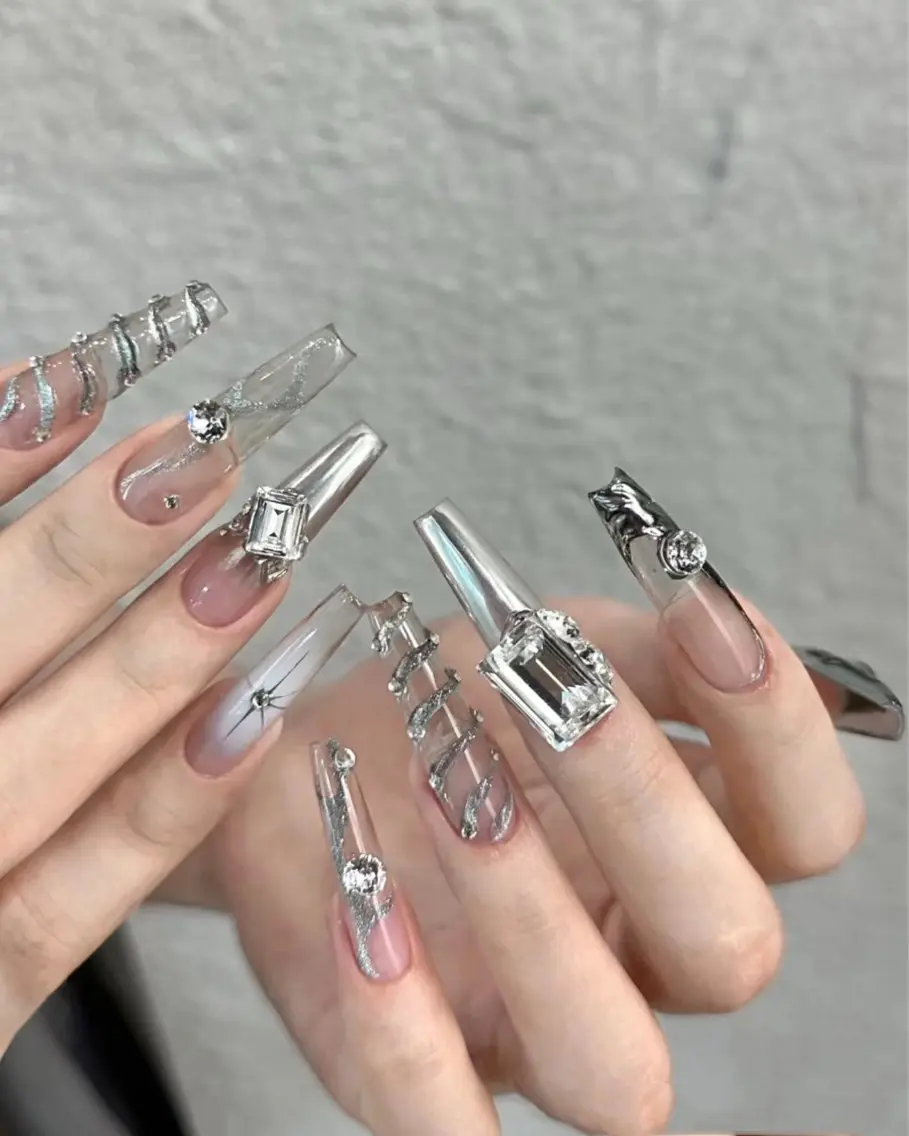 JRネイリスト オフなし ハンドジェルチークネイルの写真