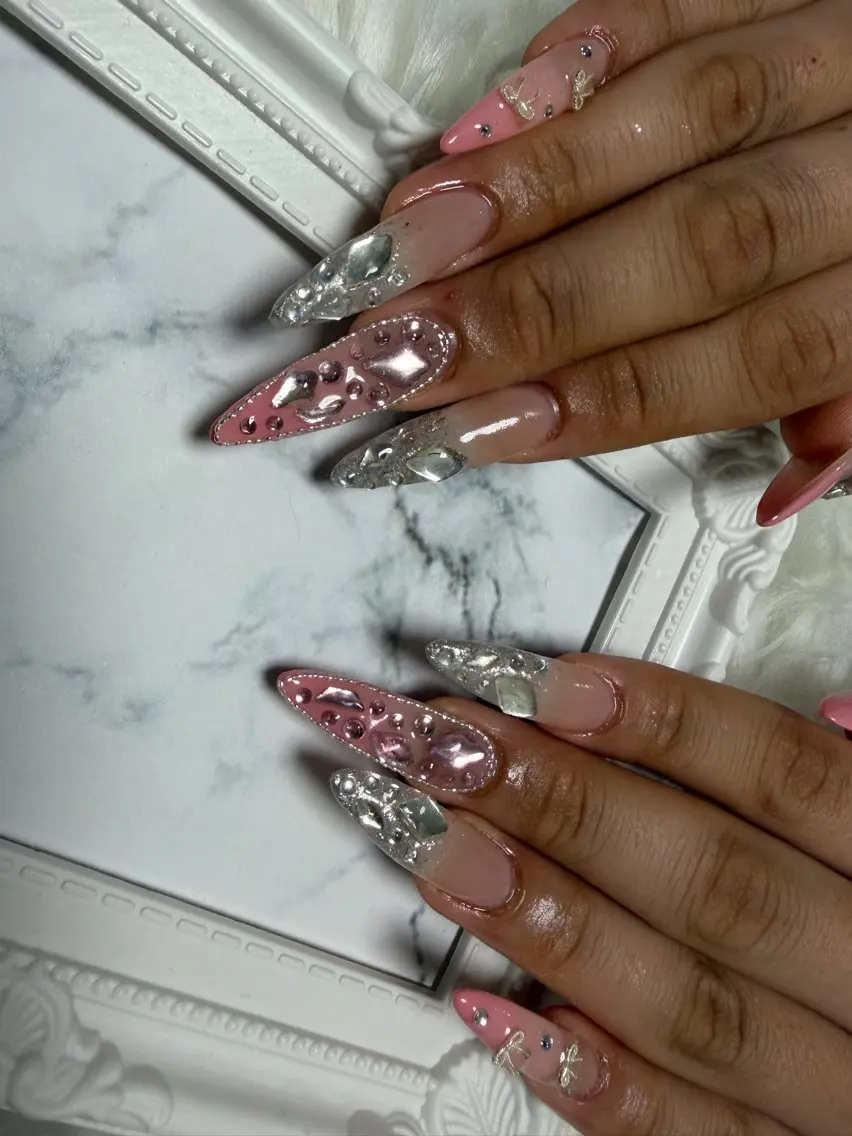 ネイル スカルプネイル Nani❤️‍🔥 ❤️‍🔥のネイルデザイン