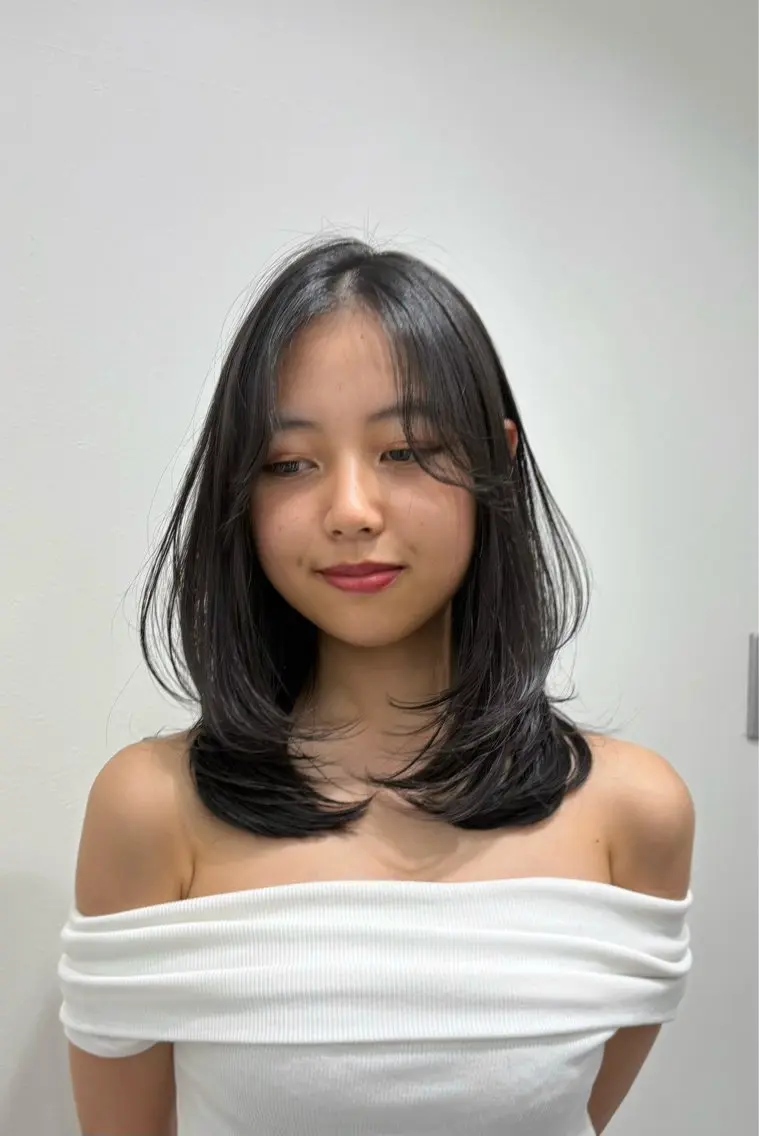 セミロング HARUNA✩.*˚ _anliのヘアスタイル