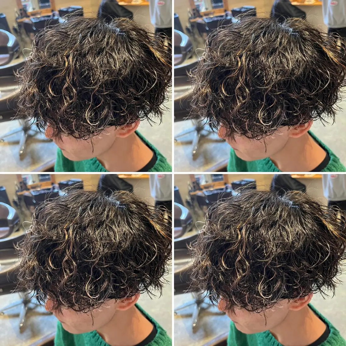 カラー パーマ メンズ カット ヘアカラー パーマ トリートメント ヘアセット メンズパーマ特化 望月謙二郎のヘアスタイル