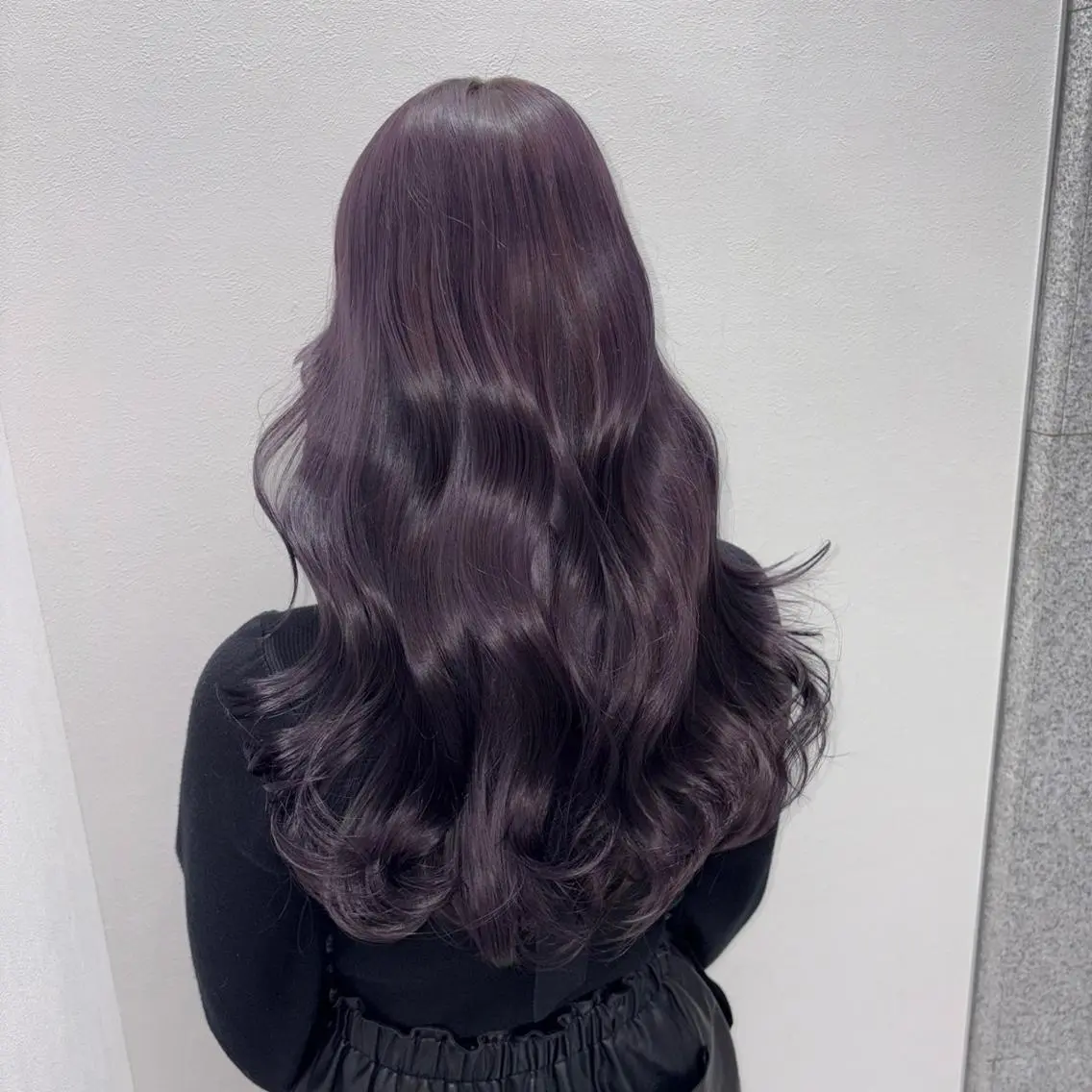 ロング カラー 💓色落ちまで綺麗な 垢抜けカラー💓のヘアスタイル