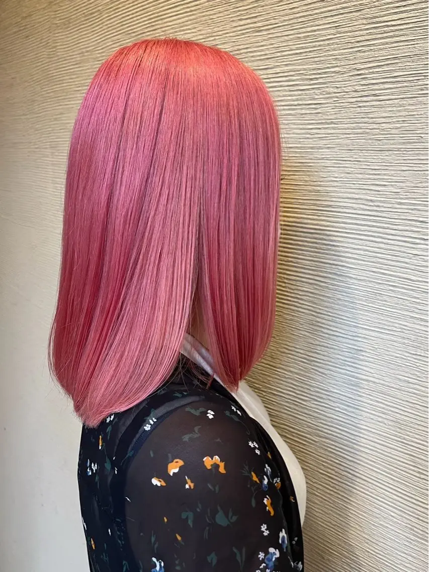 【ミニモ学割U24!!】垢抜けカット✂️+デザインカラー🌈＋トリートメント‪🎈🌹の写真