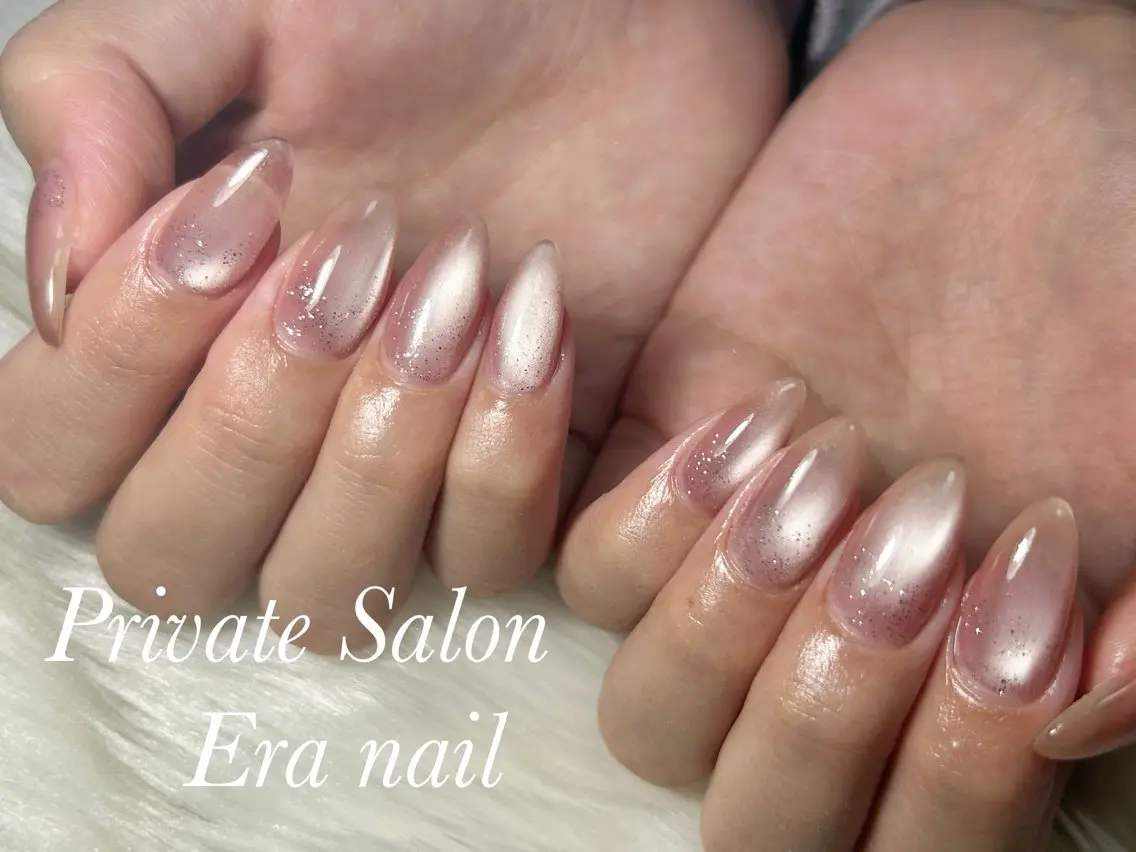 ネイル マグネットネイル ハンドネイル Era nailのネイルデザイン