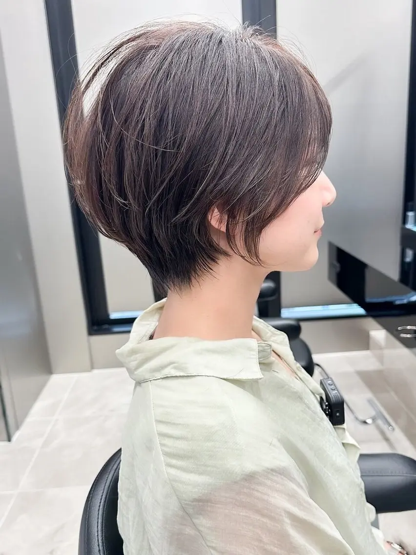 ショート 川田大輝 ナチュラルモードのヘアスタイル